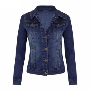 Wholesale High Quality Custom Printed Customized Denim Jackets for Women - Product Image 3