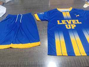 ชุดเสื้อฟุตบอลแขนสั้นของผู้ชายชุดเครื่องแบบฟุตบอลระบายอากาศ - Product Image 4