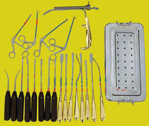 Juego de Instrumentos Quirúrgicos Manuales de Acero Inoxidable para Cirugía General Mayor, Instrumentos Quirúrgicos Básicos de la Mejor Calidad, Reutilizables de por Vida - Product Image 1