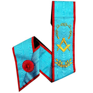 2025 Fajas masónicas REGALIA RITE ESCOCÉS MAESTRO - Product Image 1