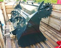 2023 Wagger Rotor de coupe pour ensilage en acier inoxydable robuste, taille personnalisée, pour chariot élévateur, chargeur télescopique, chargeur frontal, 1 an
