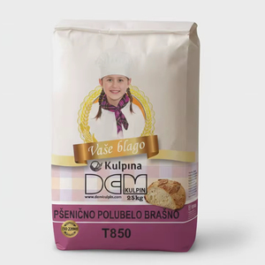 DEM T850 Semi Dark Wheat <b>Flour</b> 25kg Bag Professional Bakery <b>Flour</b> - Product Image 1