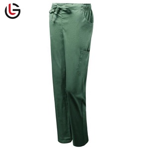 Personalizado de los hombres con cuello en V Hospital Jogger Scrub Top Set Jersey Tela para la clínica dental Uniformes del personal - Product Image 2