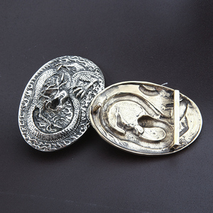 หัวเข็มขัดทองเหลืองคุณภาพสูงสำหรับผู้ชายเหมาะสำหรับงานฝีมือเครื่องหนังกางเกงยีนส์และสายรัดสำหรับเปลี่ยน - Product Image 3