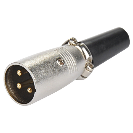 3-Pin XLR Microphone Connector for Audio & Video