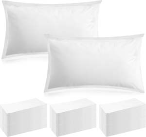 Serviettes jetables de taies d'oreiller respirantes en PP non tissé pour les salons de beauté hôtels voyage serviettes de sécurité épaissies pour la protection personnelle - Product Image 1