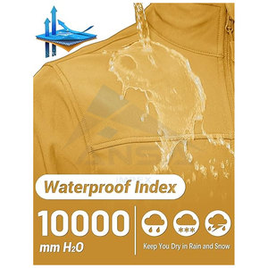 Qualité supérieure Respirant Hommes Printemps Imperméable Softshell Veste Durable Montagne En Plein Air Softshell Veste - Product Image 2