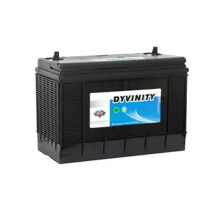 Lead acid Car battery 12V 130AH BCI Group 31 G31 dual purpose starting and sccessort power marine battery