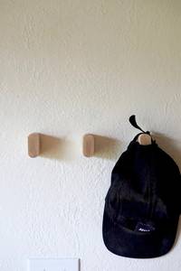 <span class=keywords><strong>2025</strong></span> nóng Bán tự nhiên sồi trang trí nội thất gỗ móc áo tường móc - Product Image 3