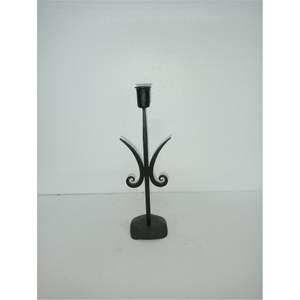 Elegant Matte White Iron Candlestick Holders - Sleek <b>Tall</b> Taper Candle Stand - Scandi Style Home Decor & Hotel Restaurant <b>Table</b> - Product Image 6
