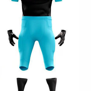 Uniforme de football américain en gros, 100% respirant, conçu pour l'identification de l'équipe, vêtements de football américain - Product Image 6