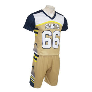 Customized 7v7 Flag <b>Football</b> Uniform Breathable Plus Size Printed Sets Wholesale Sportswear - Product Image 2