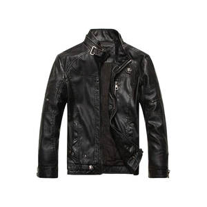 Veste à glissière hommes printemps automne manteau hommes mode veste col montant mince décontracté hauts veste - Product Image 1