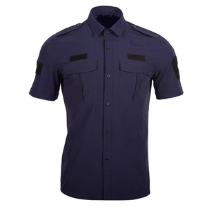 Nhà Máy Ngoài Trời Phù Hợp Với Đào Tạo Màu Xanh Nhanh Chóng Khô Ngắn Tay Áo Chiến Thuật Bảo Vệ An Ninh Dài Tay Áo Đồng Phục - Product Image 4