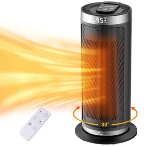 Chauffage d'appoint Feculs Official 1500 W 16 pouces avec télécommande et thermostat - Product Image 1