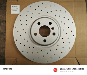 Disque de frein en céramique carbone entièrement revêtu et percé, <span class=keywords><strong>prix</strong></span> de gros, OE34116887398 pour ROLLS-ROYCE CULLINAN 2018- PORSCHE CAYENNE 9YA - Product Image 2
