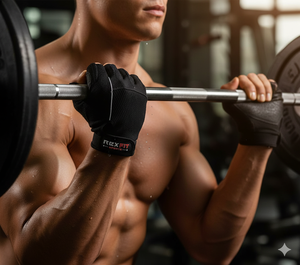 New Good Manufacturer Half-Finger Gym <b>Gloves</b> Wrist Support <b>Gloves</b> Breathable Gym <b>Gloves</b> for Unisex Heavy Duty <b>Lifting</b> <b>Gloves</b> - Product Image 3