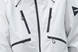 Chaqueta de esquí para hombre, impermeable, térmica, con cremallera, transpirable, para snowboard, con capucha, talla grande - Product Image 3
