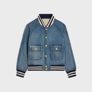 Mosaic Impex High Quality Autumn Plus Size Women's Denim Jacket Fashion Jeans Coat with Loose Long Sleeve Winter Denim Jacket - Product Image 6