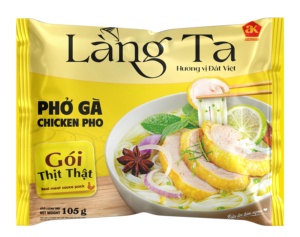 บะหมี่ไก่กึ่งสำเร็จรูปอร่อยกับซอสเนื้อจริงถุง105กรัมอาหารสะดวกจาก ISO HACCP ผู้ผลิตจากเวียดนาม - Product Image 5