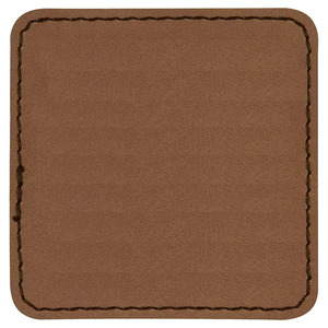 แผ่นรีดติดหนังแผ่นป้ายหนัง PU สำหรับเสื้อผ้าโลโก้แบบรีดติดด้วยความร้อนแผ่นหนังเปล่าตามสั่ง - Product Image 2