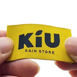 Wholesale Cheap Custom logo Twill <b>Clothing</b> <b>Kids</b> Woven <b>Label</b> - Product Image 4