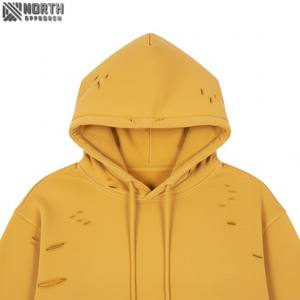 เสื้อฮู้ดสวมหัวสำหรับผู้ชายใส่สบายออกแบบได้เองเหมาะสำหรับธุรกิจพิมพ์ลายเองพิมพ์ฮู้ดตามต้องการ - Product Image 3