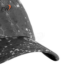 Gorra de Béisbol Personalizada de Alta Calidad, 6 Paneles, Sin Estructura, con Estampado Digital de Camuflaje Real y Logotipo Bordado Personalizado - Product Image 2