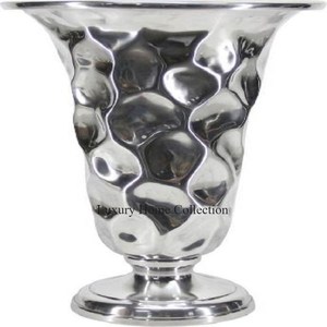 Design minimaliste moderne Vase décoratif pour la maison Couleur noire mate Revêtement en poudre à prix raisonnable Logo personnalisé disponible - Product Image 2