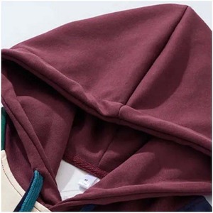 Sudadera con Capucha Reversible con Estampado Digital Otoñal, Estilo Urbano Clásico, Sudadera con Capucha Extra Grande para Hombre, 100% Algodón Felpa, Nuevo Diseño - Product Image 5