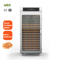 Déshydrateur alimentaire industriel électrique en acier inoxydable à 20 plateaux, four de séchage pour fruits, légumes, viande séchée, pour usage commercial et domestique