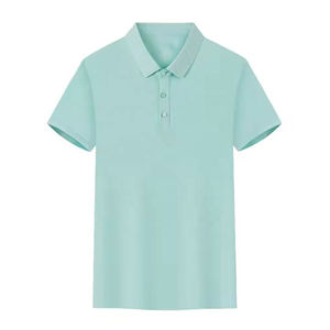 Punto informal para camisa para hombre 100% algodón manga corta ajuste clásico antiarrugas impresión personalizada logotipo bordado algodón Pima - Product Image 6