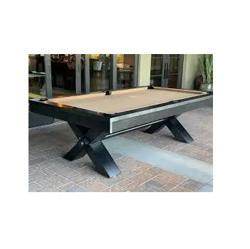 Tournoi international jeu de billard 9 pieds Table de billard à balles Table de billard professionnelle en bois massif Table de billard Husk