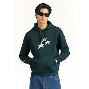 Sudadera con Capucha Casual de Otoño, Corte Regular, Felpa Francesa, Cierre de Cremallera, Diseño Sólido, Etiqueta Personalizada, Tallas XXS-6XL MN-POH-WS25-004 - Product Image 4