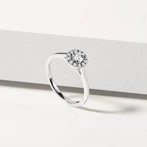 Anillo Minimalista de Circonita Cúbica, Plata de Ley 925 Maciza, Anillo de Compromiso, Boda, Fiesta, Diseño Personalizado, Joyería de Plata para Mujer - Product Image 2