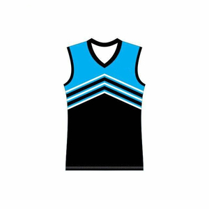 Ensembles d'uniformes de pom-pom girl pour femmes respirants avec design sublimé et logo personnalisé en usine OEM - Product Image 4