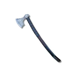 Viking axe Norse axe Medieval axe with leather sheath hot sale drop shipping 2023 low price