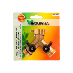 Adattatore per Tubo in Ottone con 2 Ingressi Maschio 3/4" e Uscita Femmina 3/4" - Product Image 6