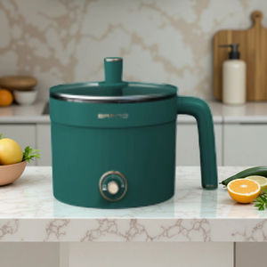 Bouilloire électrique multifonction avec 304 #   Corps de casserole intérieur en acier inoxydable utilisé pour faire bouillir de <span class=keywords><strong>l</strong></span>'eau et du lait, des nouilles, de la soupe - Product Image 1