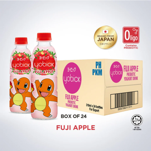 เครื่องดื่มโยบิค รสโยเกิร์ต รุ่นลิมิเต็ดอิดิชั่น พรีไบโอติกเพื่อสุขภาพ รสแอปเปิ้ล รสสับปะรด รสมัลเบอร์รี่ ผสมคอลลาเจน บรรจุขวด - Product Image 5