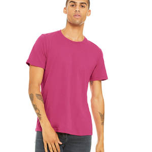 Camiseta Deportiva Personalizada con Logotipo, Cuello Redondo, Manga Corta, Algodón, Azul Marino, Lisa - Product Image 3