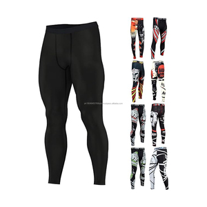 Pantalones de Compresión Unisex para MMA, Leggings No-Gi, Spats para Grappling, Pantalones BJJ, Spats Ligeros y Transpirables de Spandex/Poliéster - Product Image 1
