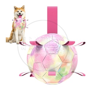 Lightweight <b>Dog</b> Football Eco-Friendly Rubber Design for Aggressive Chewers Easy to <b>Carry</b> and Throw - Product Image 1