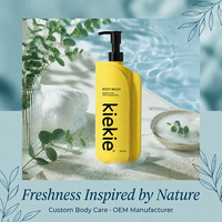 Gel Douche et Nettoyant Corporel Hydratant et Blanchissant à la Kératine Polypeptidique de Haute Qualité pour Peaux Rugueuses, Marque Privée 500ml