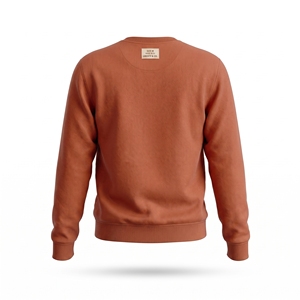 เสื้อสเวตเชิ้ตคอกลมผู้ชาย สีเขียวอมฟ้า ทรงปกติ พิมพ์ลาย สวมใส่สบายๆ สำหรับฤดูใบไม้ร่วง พิมพ์ลายด้วยเทคนิคฮีททรานเฟอร์ ผ้าฝ้าย 100% - Product Image 2