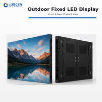 Écran publicitaire LED extérieur P8 IP65 pour façade de centre commercial, avec service avant/arrière, pour magasins de détail et ascenseurs