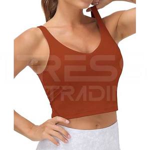 Tops deportivos de alta calidad para mujer, ropa de yoga y gimnasio de secado rápido, camisetas de yoga transpirables de diseño Premium para mujer al por mayor - Product Image 2