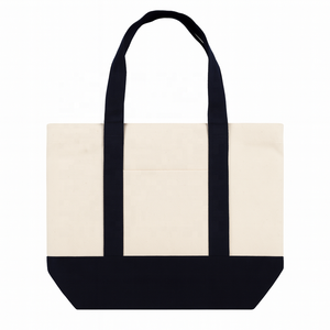 Sac fourre-tout en toile de coton bio réutilisable personnalisé avec logo, sac de shopping écologique promotionnel pour femmes - Product Image 4