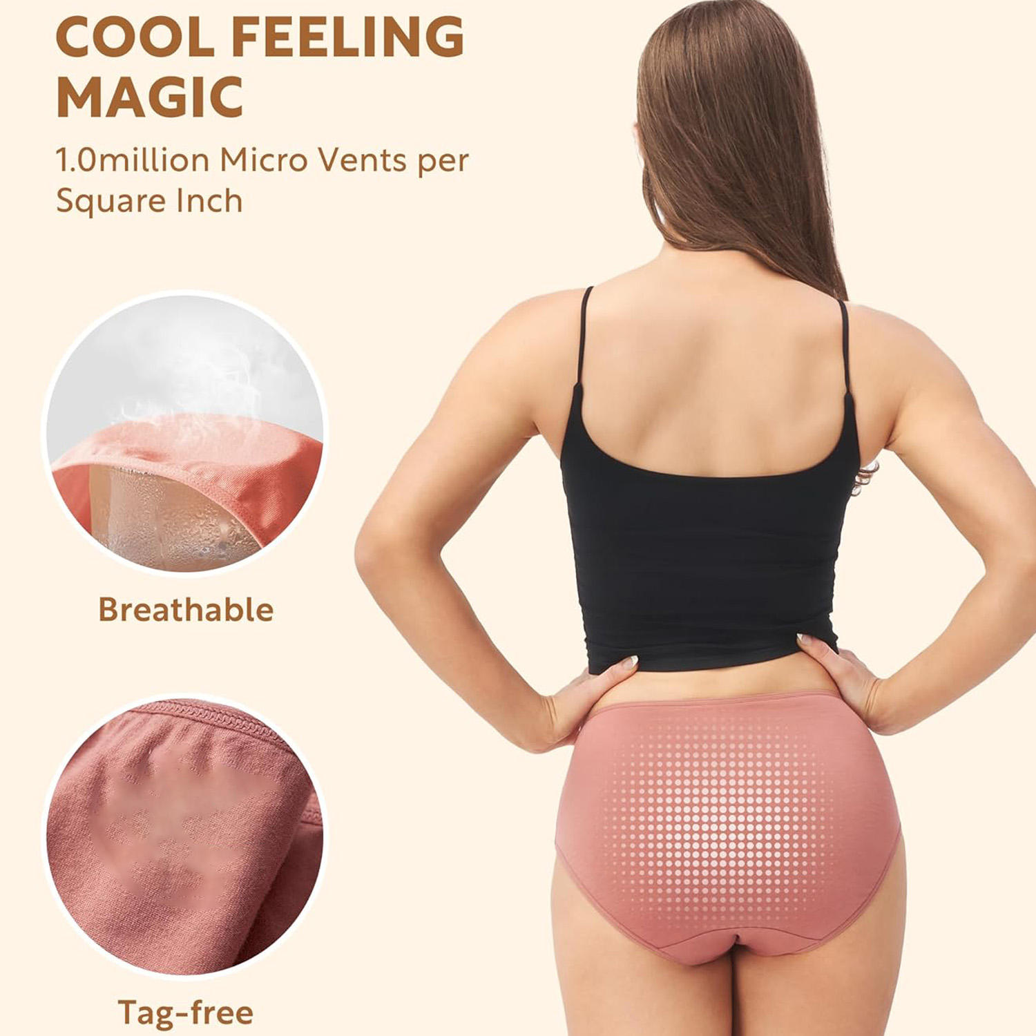 Bulk Cotton Bikini Underwear for Women Embroidery. OEM Customization Available. High Quality Breathable Panties Wholesale Prices