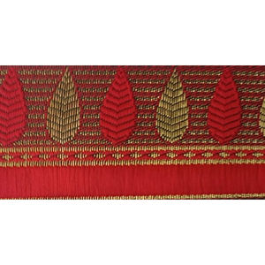 ริบบิ้นลูกไม้ไนลอนโพลีเอสเตอร์สีสันสดใสสายรัดกระเป๋าสไตล์วินเทจขนาด1.5นิ้ว - Product Image 4